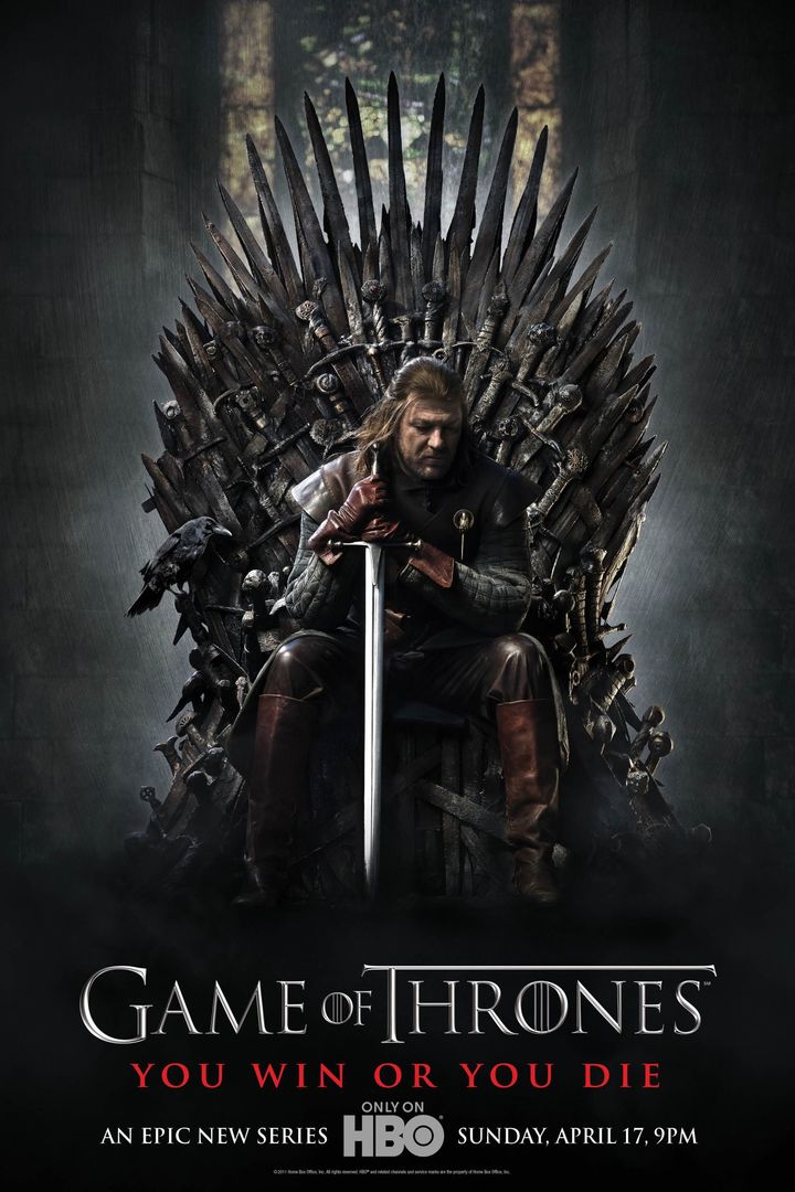 Affiche de game of thrones